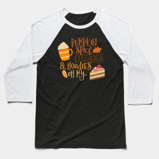 Autumn Pumpkin Baseball T-Shirt